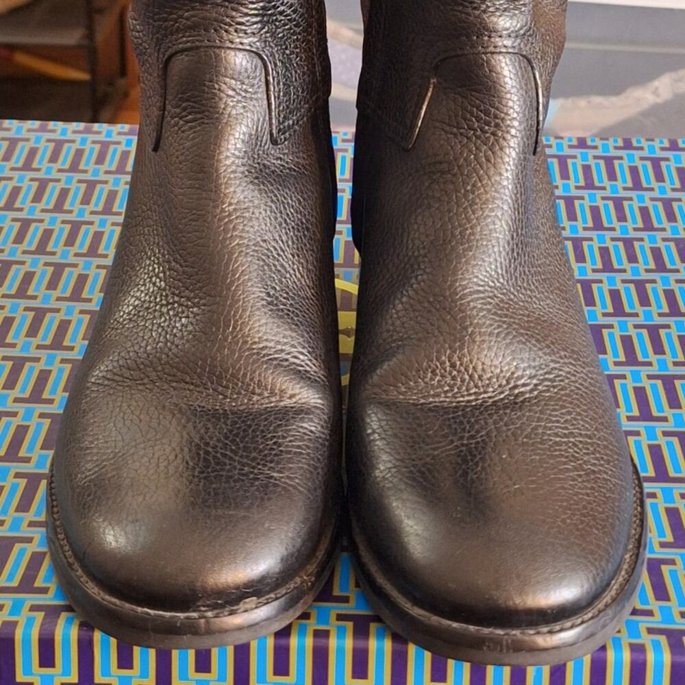 Tory Burch Black Heeled Boots - Picture 7 of 13